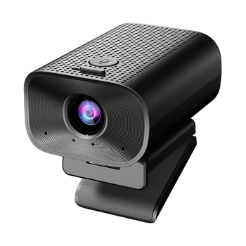 Компьютерная камера Веб-камера USB Web Cam с микрофоном Динамик для видеоконференции Прямая трансляция для настольного ноутбука Клип