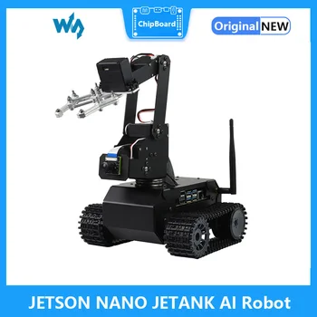 Гусеничный мобильный автомобиль JETSON NANO JETANK AI Robot, робот с искусственным зрением, Основанный на наборе разработчика Jetson Nano Developer Kit (опционально)