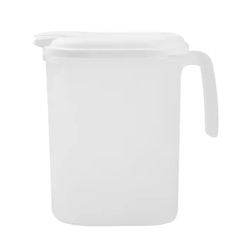 Чайник Пластиковый Кувшин Пластиковый Летний Кувшин для воды 1,8 литра 125 г 18 *19* 13 см 1 шт. Контейнер-Кувшин с крышкой для молочных напитков