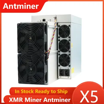 Бесплатная Доставка В наличии Bitmain Antminer X5 212K 1350W XMR Monero Miner с блоком питания