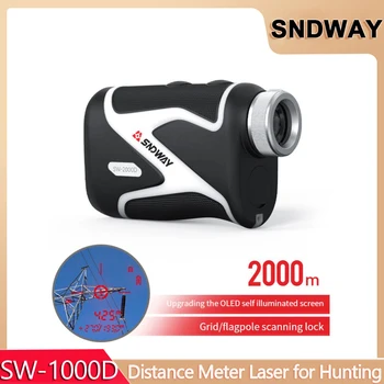 Sndway 1000 М 1500 М 2000 М Дальномер для гольфа, дальномер Лазерный дальномер для охоты и охотничий телескоп на открытом воздухе