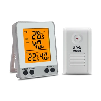 Беспроводной передатчик, Цифровой термометр, гигрометр, измеритель температуры и влажности, станция для уборки воздуха в помещении и на открытом воздухе с приемником