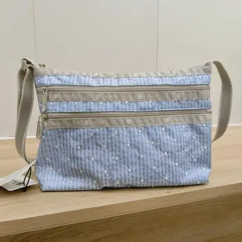 Женская сумка с мультяшной вышивкой, универсальный модный принт, Большая вместительная сумка для мобильного телефона, сумка через плечо, праздничный подарок