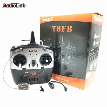 Radiolink T8fb Bt 8 Каналов RC Передатчик и приемник R8ef 2,4 g Контроллер Для Дрона/Самолета с фиксированным Крылом Прямая Доставка