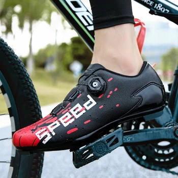 2023 Кроссовки для верховой езды MTB Clip Board обувь Мужские спортивные грязевые велосипедные ботинки Скоростные кроссовки для гонок женская велосипедная обувь Подходит для