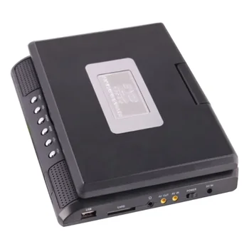 Новый портативный DVD-плеер с поддержкой USB/SD-карт, нескольких форматов дисков, 7-дюймовый экран