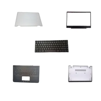 Клавиатура ноутбука, верхний регистр, верхняя задняя ЖК-крышка, нижняя оболочка корпуса Для HP EliteBook x360 1030 G4, Черный, США