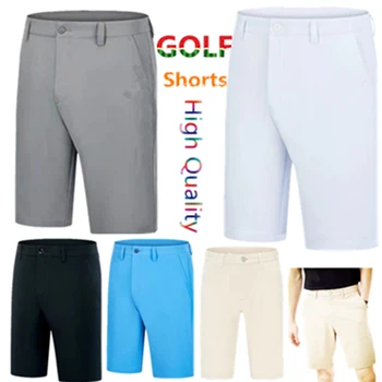 Новые стильные мужские шорты для гольфа, весенне-летняя одежда для гольфа, брюки для гольфа, спорт на открытом воздухе, быстрая сушка