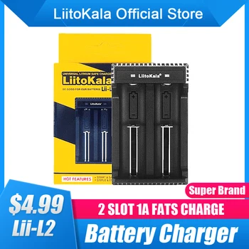 LiitoKala Lii-L2 3,7 В 18650 Зарядное устройство литий-ионный аккумулятор независимая зарядка через USB портативный высокомощный разряд 18350 16340