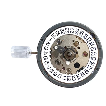 Для NH34A 3-значный календарь 4-контактный механизм с автоподзаводом Высокоточный механизм Аксессуары для часового механизма