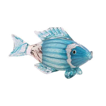 Креативные рыбки из хрусталя в европейском Стиле, настольные поделки, украшения для гостиной, Подарок на праздник