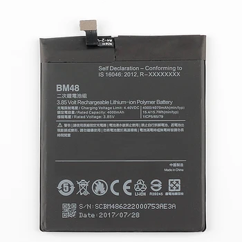 10 шт./лот аккумулятор мобильного телефона BM48 для Xiaomi Note 2 Note2 Замена телефона 4000 мАч Литий-ионный аккумулятор