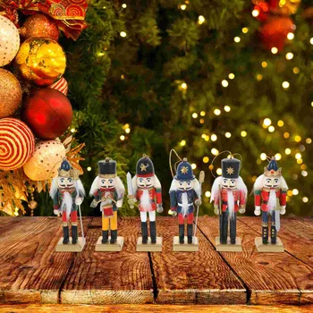 Подвеска в виде Щелкунчика, Подвесные Щелкунчики, традиционные рождественские украшения, Шарм