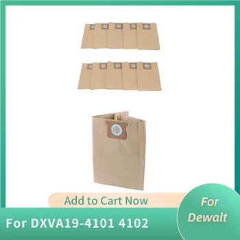 Подходит для пылесоса Dewalt DXVA19-4101 4102, аксессуары для пылесоса, мешок для сбора пыли, вакуумный мешок