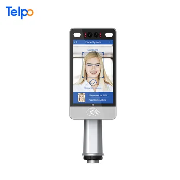Telpo F8 8-дюймовый открытый QR-код rfid/HID для распознавания лиц smart biometric access control products