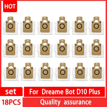Для XiaoMi Dreame Bot D10 Plus Аксессуары для пылесборников RLS3D Сумки для робота-пылесоса, Запасные части для грязных мешков