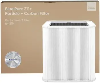 Чистый 211 + Оригинальный сменный фильтр, частицы и активированный уголь, подходит для синего чистого 211 + очиститель воздуха (неавтоматический)