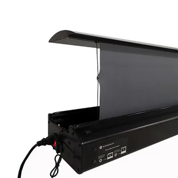 MIVISION 150-дюймовый Моторизованный Натяжной экран с электроприводом, увеличивающий натяжение пола, Экран для проектора Alr Для проектора Ust
