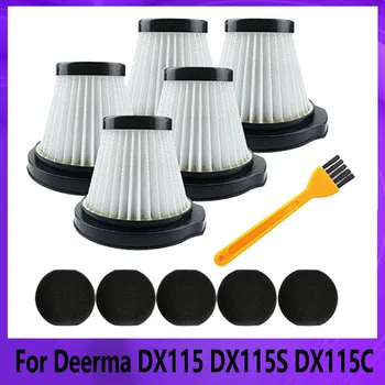 Замена горячих Hepa-фильтров для запасных частей портативного пылесоса Deerma DX115 DX115S DX115C
