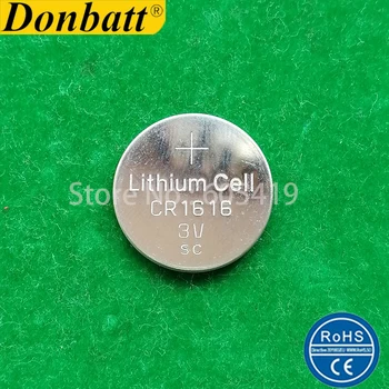 2000 шт./лот CR1616 3V литиевая кнопочная батарея монетные ячейки для Часов Игр