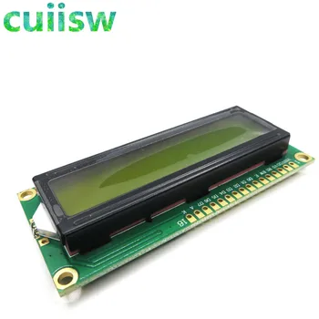 10ШТ Модуль LCD1602 1602 Зеленый экран 16x2 символа Модуль ЖК-дисплея Контроллер синий черный свет