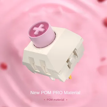 Kailh BOX Переключатель для мороженого Strawberry ICE Cream Pro Переключатели 5 контактов Линейный ПОМПОН DIY Пользовательские Механические клавиатуры Игровые Аксессуары