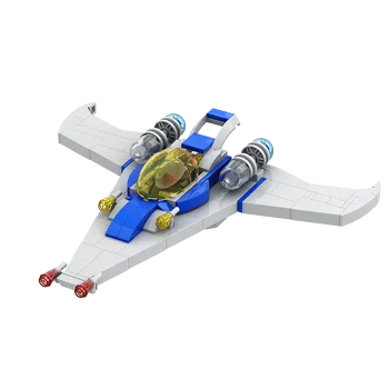 Moc Современный Классический космический корабль Строительные блоки Космические развивающие наборы моделей Милые игрушки Подарок на день рождения для ребенка