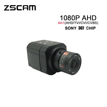 Новый 2-Мегапиксельный чип IMX307 AHD/TVI/CVI/CVBS 4 В 1 Цветное Видео OSD Cam 1080P CCTV Mini Box Super Star Light 0.0001 Люкс UTC Меню Камеры