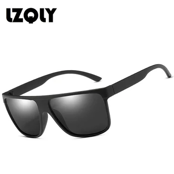 Модные Квадратные поляризованные солнцезащитные очки для мужчин и женщин, уютные солнцезащитные очки для вождения, Рыбалки с антибликовым покрытием, великолепные брендовые дизайнерские очки