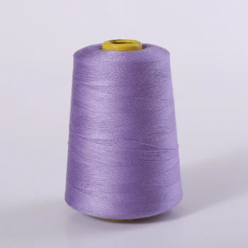 8000 Ярдов Фиолетовой Промышленной Швейной машины с оверлоком, линия для шитья полиэфирной нитью