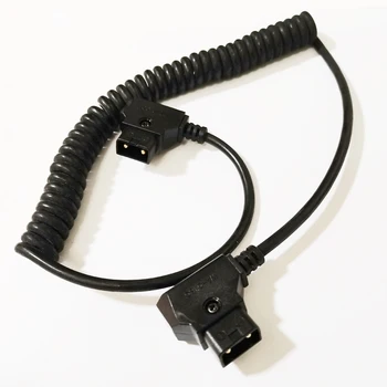 Удлинитель NCHTEK DTAP, Соединительный кабель D-Tap от мужчины к мужчине из Полиуретана с намоткой Для DSLR Rig Power с V-образным креплением Anton Battery/1 шт.